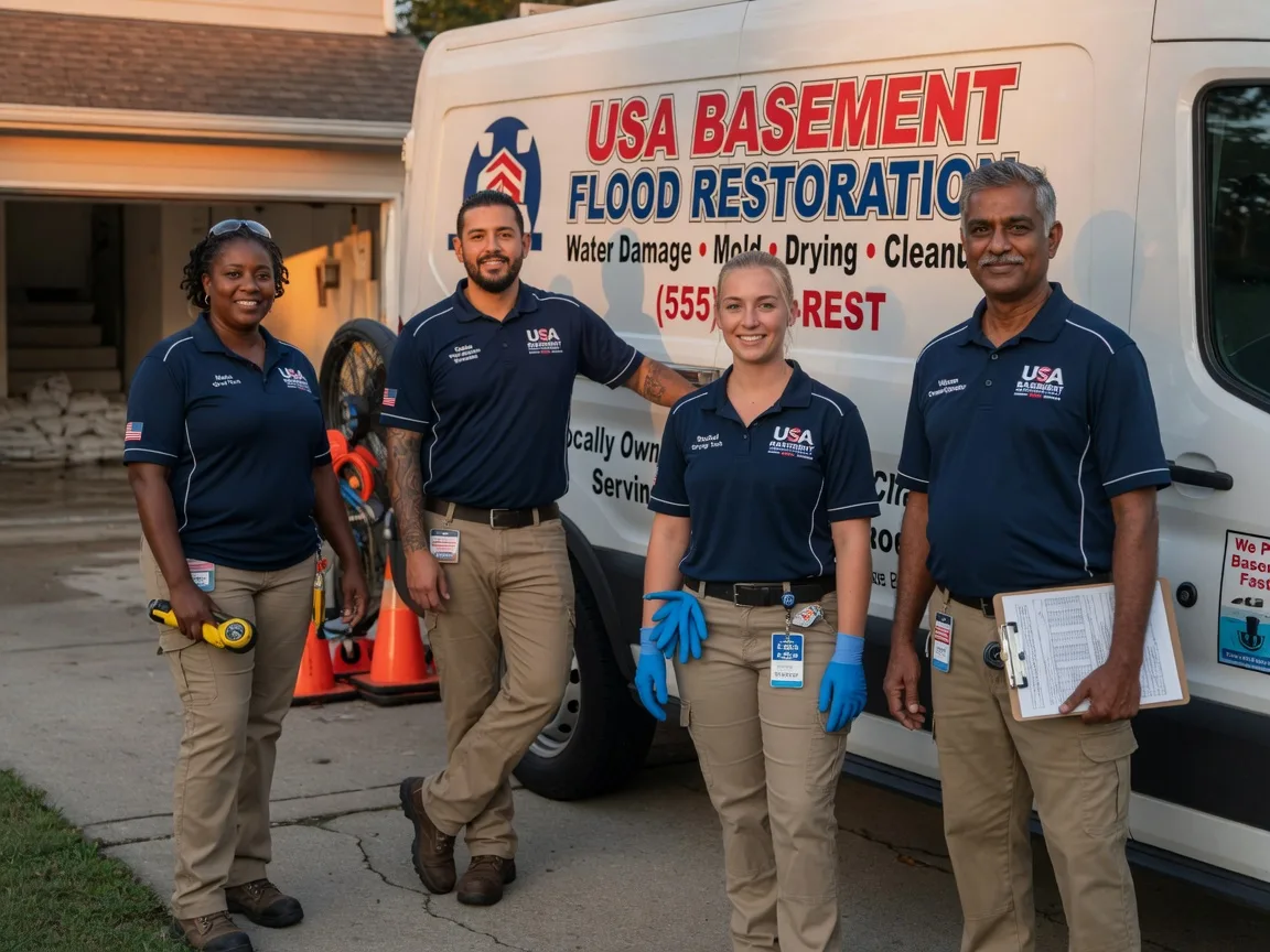 Basement Flood Cleanup company in Conehatta, MS